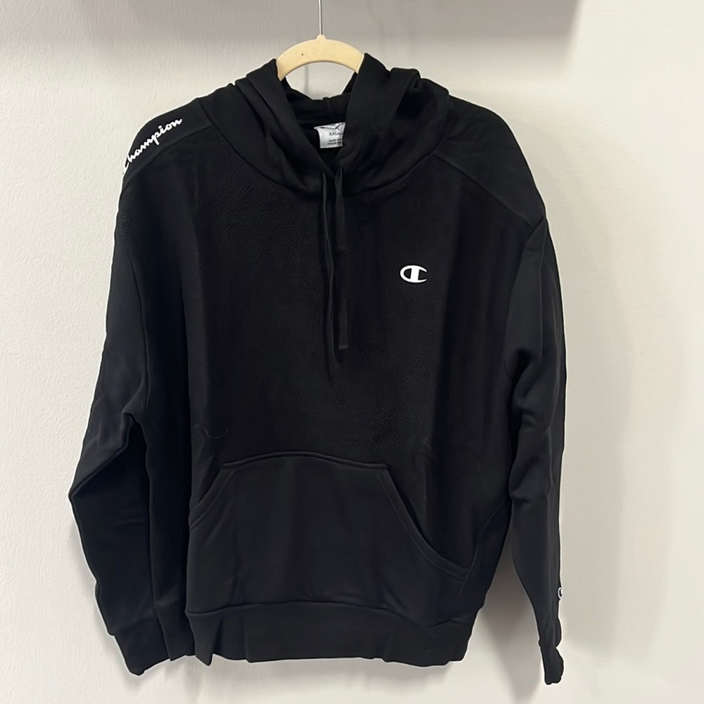 Champion Sweatshirt (Black / XXL)